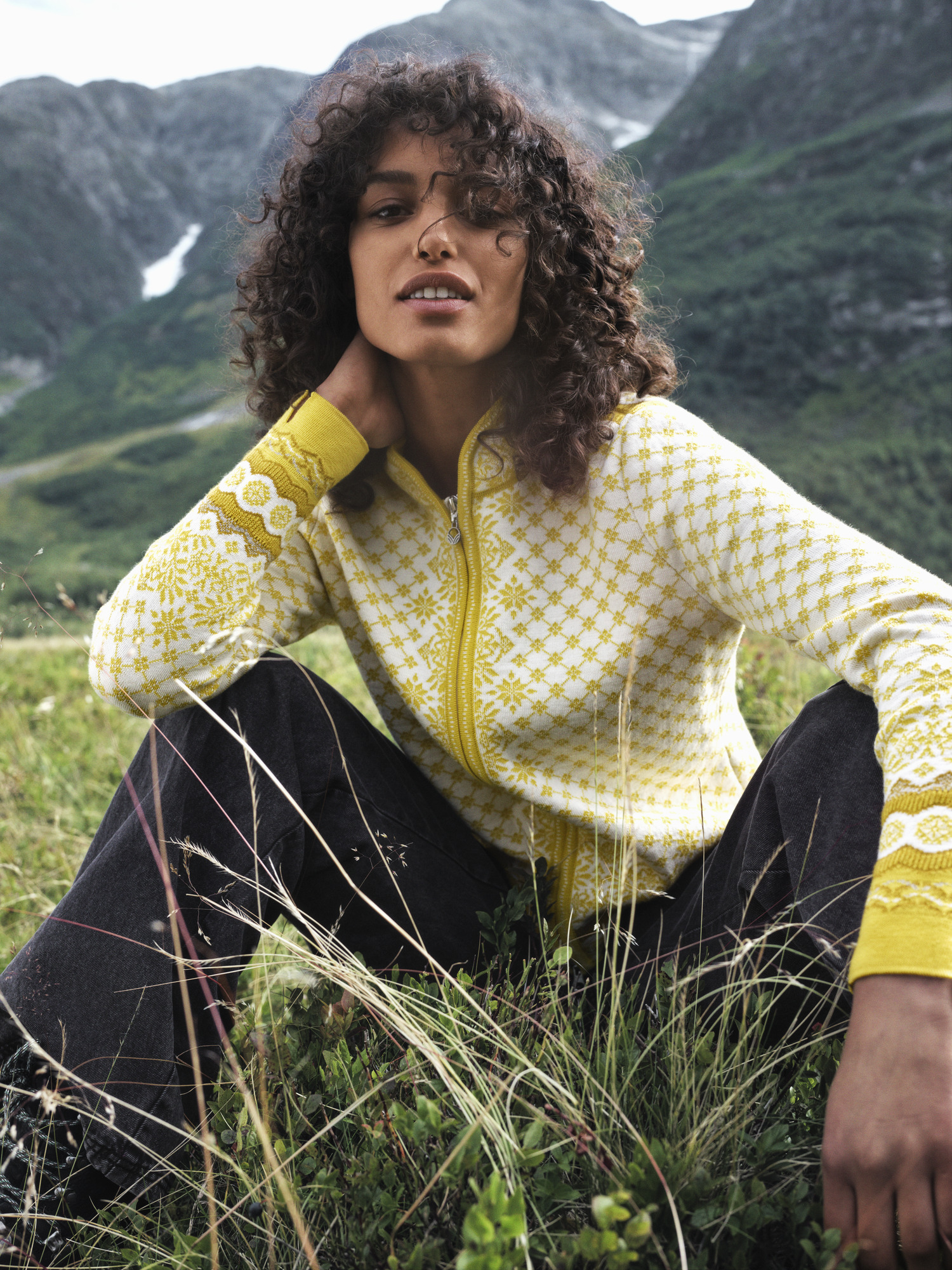 Solfrid Women’s Jacket - Merino Wool Sweethoney Offwhite