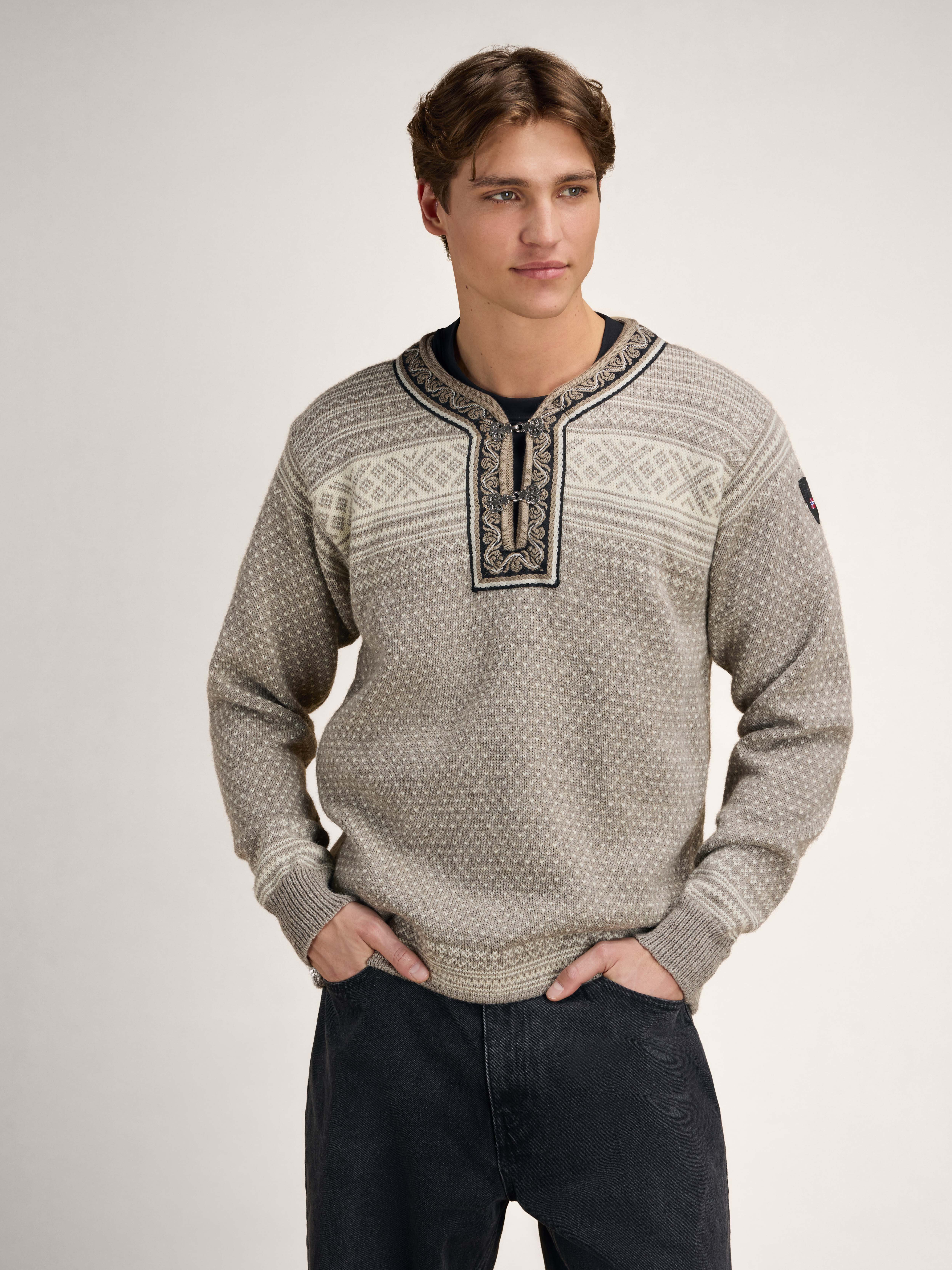 Setesdal Lusekofte Sweater Vanillasugar Naturalwhite