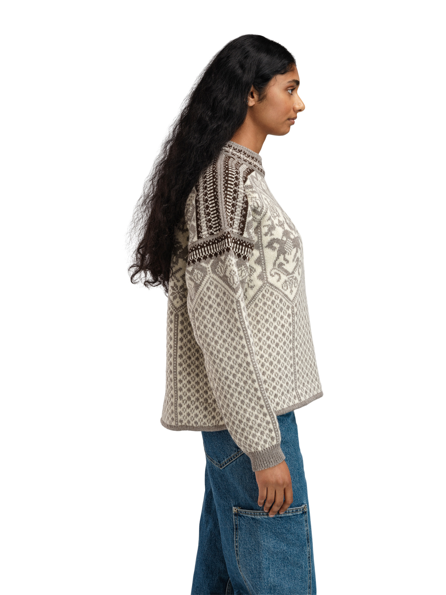 1994 Lillehammer women’s sweater Vanillasugar Naturalwhite Coff