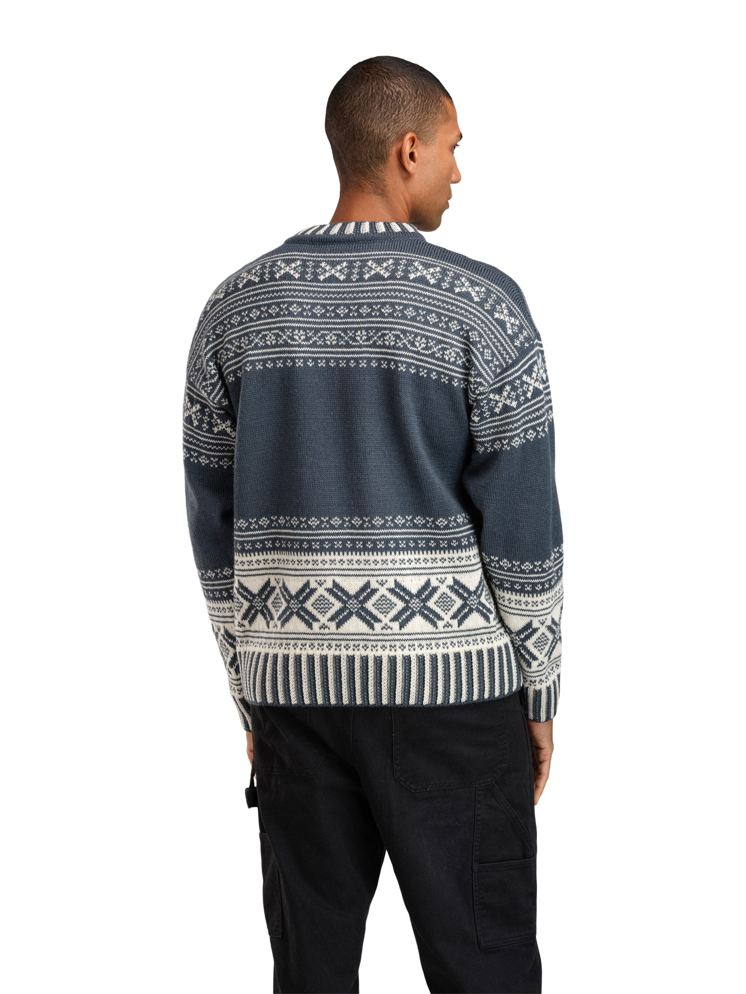 Torridal Men's Sweater Steel Offwhite