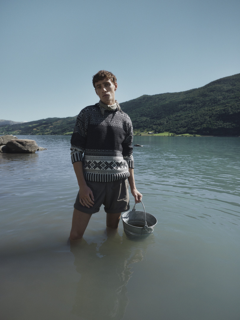 Torridal Men's Sweater Steel Offwhite