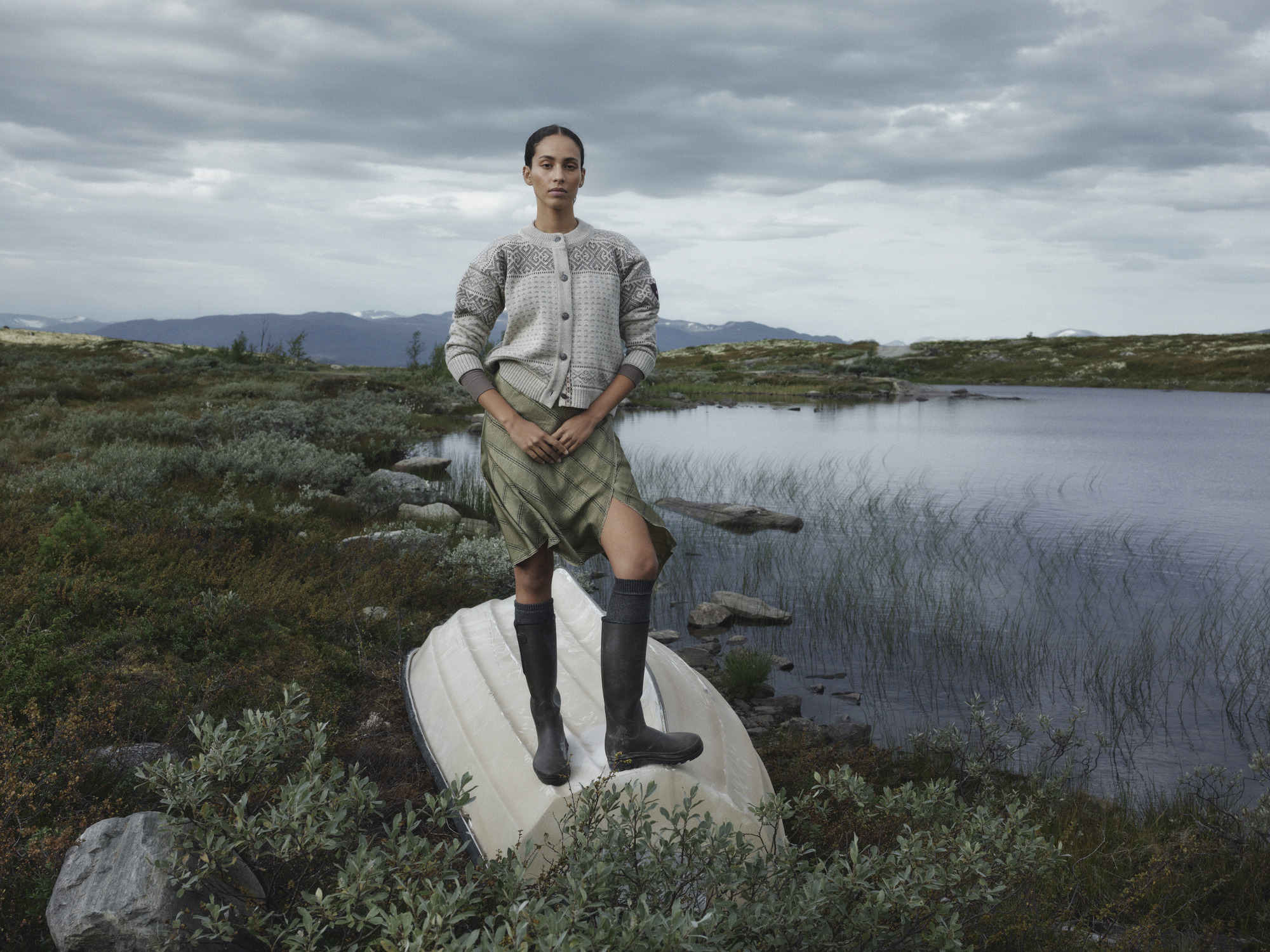 Hannah Sweater Dale of Norway Nature Undyed